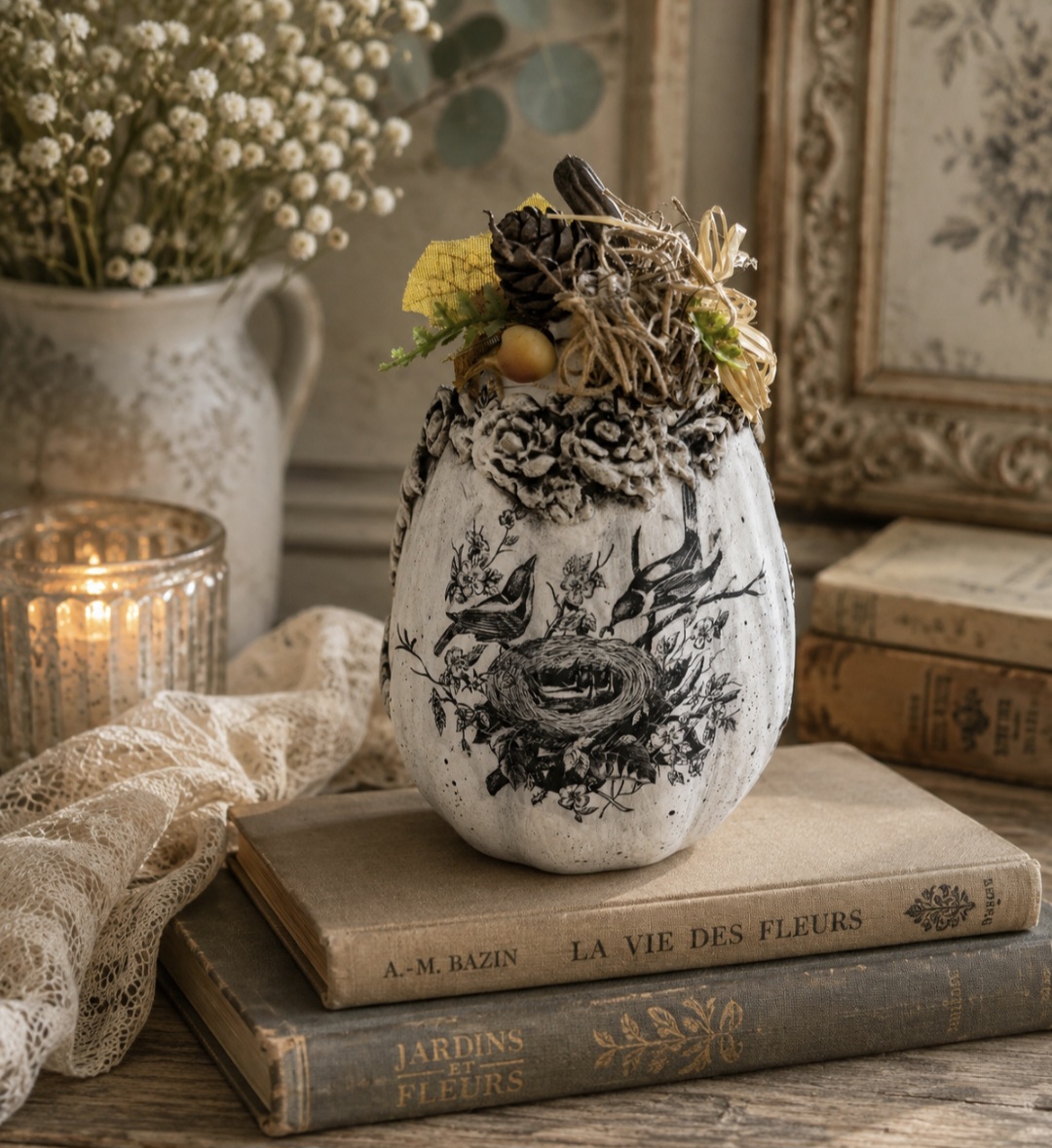 Faux Pumpkin Decoration  (photo 1 of 2)