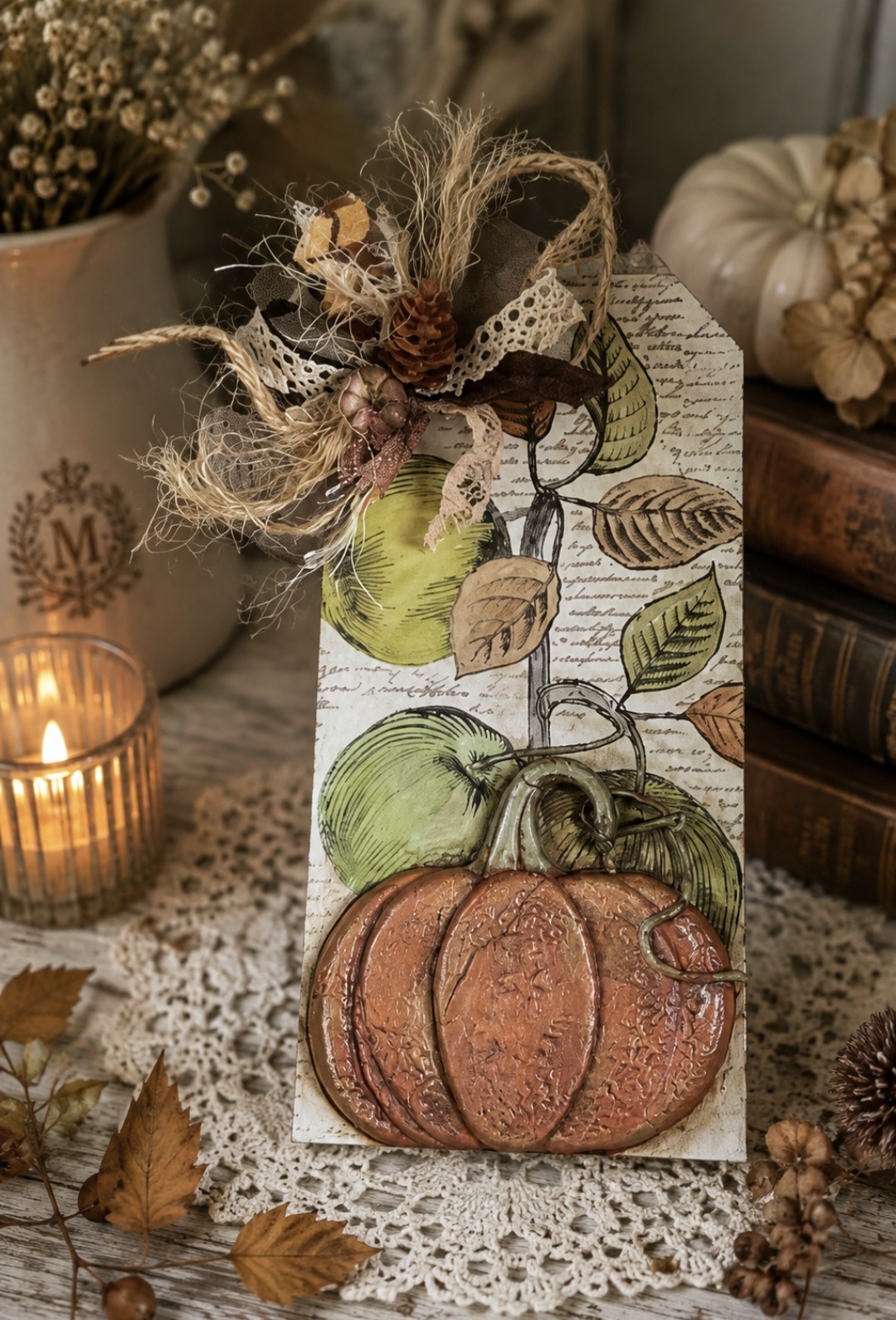  Autumnal Tag Decoration 