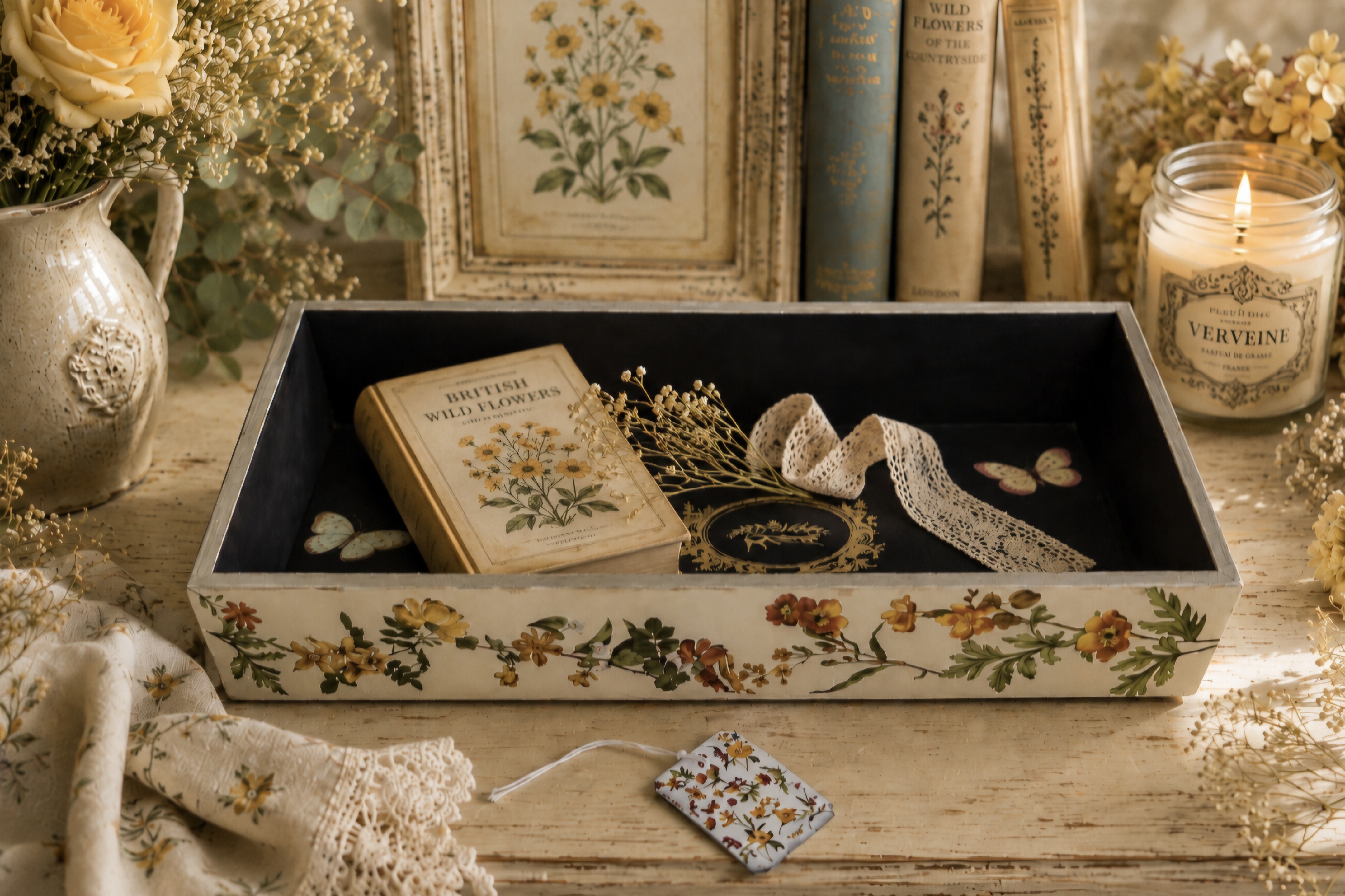 Open Wooden Box (photo 1 of 8)