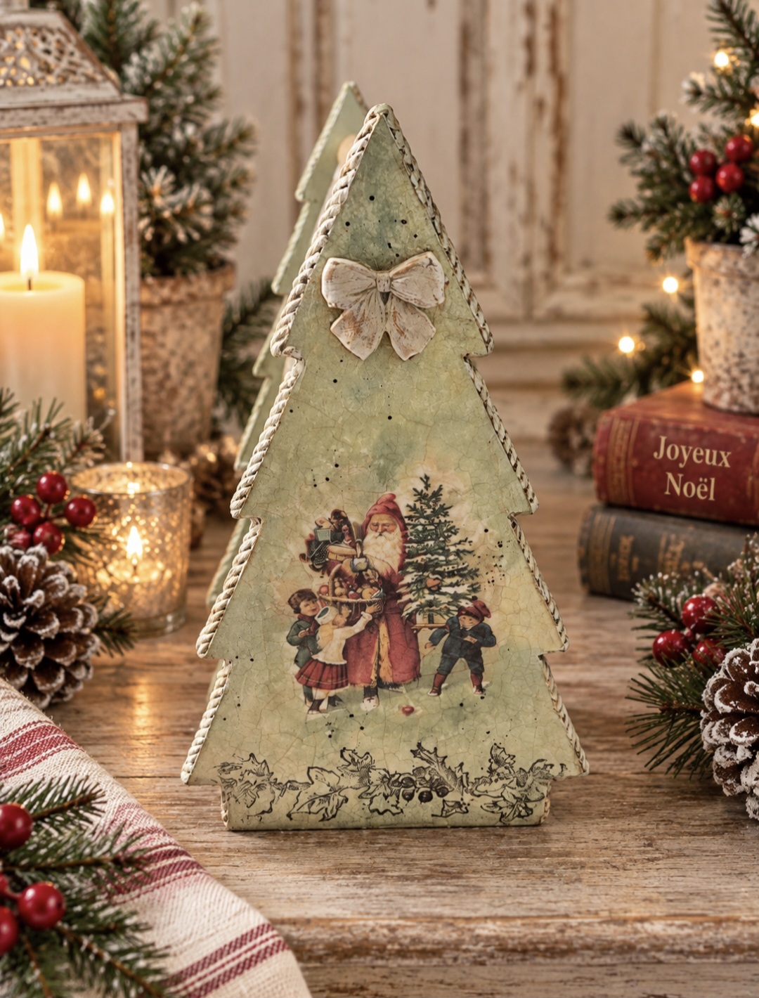 Handmade Christmas Two Tier Display Stand (photo 2 of 8)