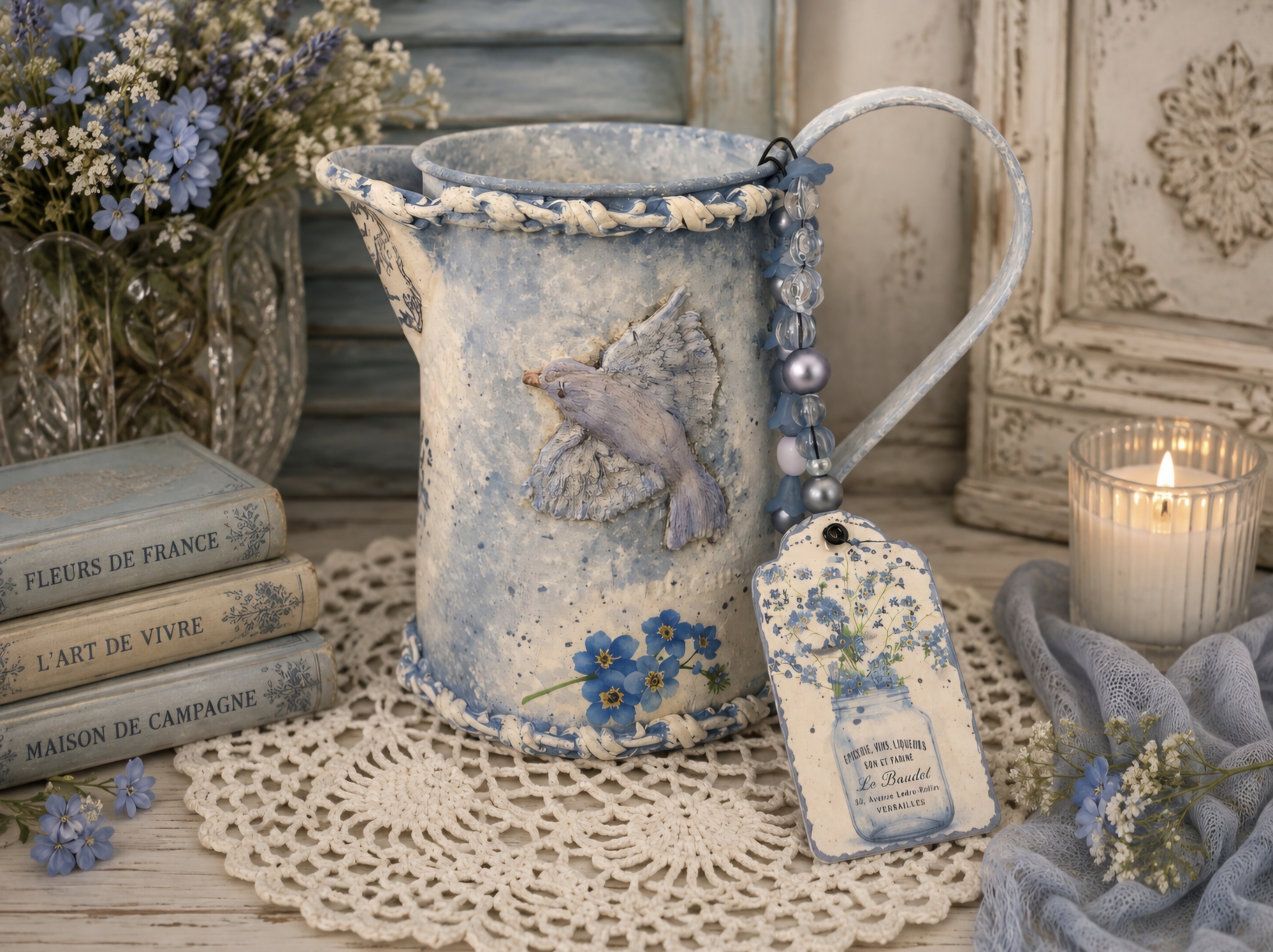 Forget-Me-Not Pitcher  (photo 4 of 4)