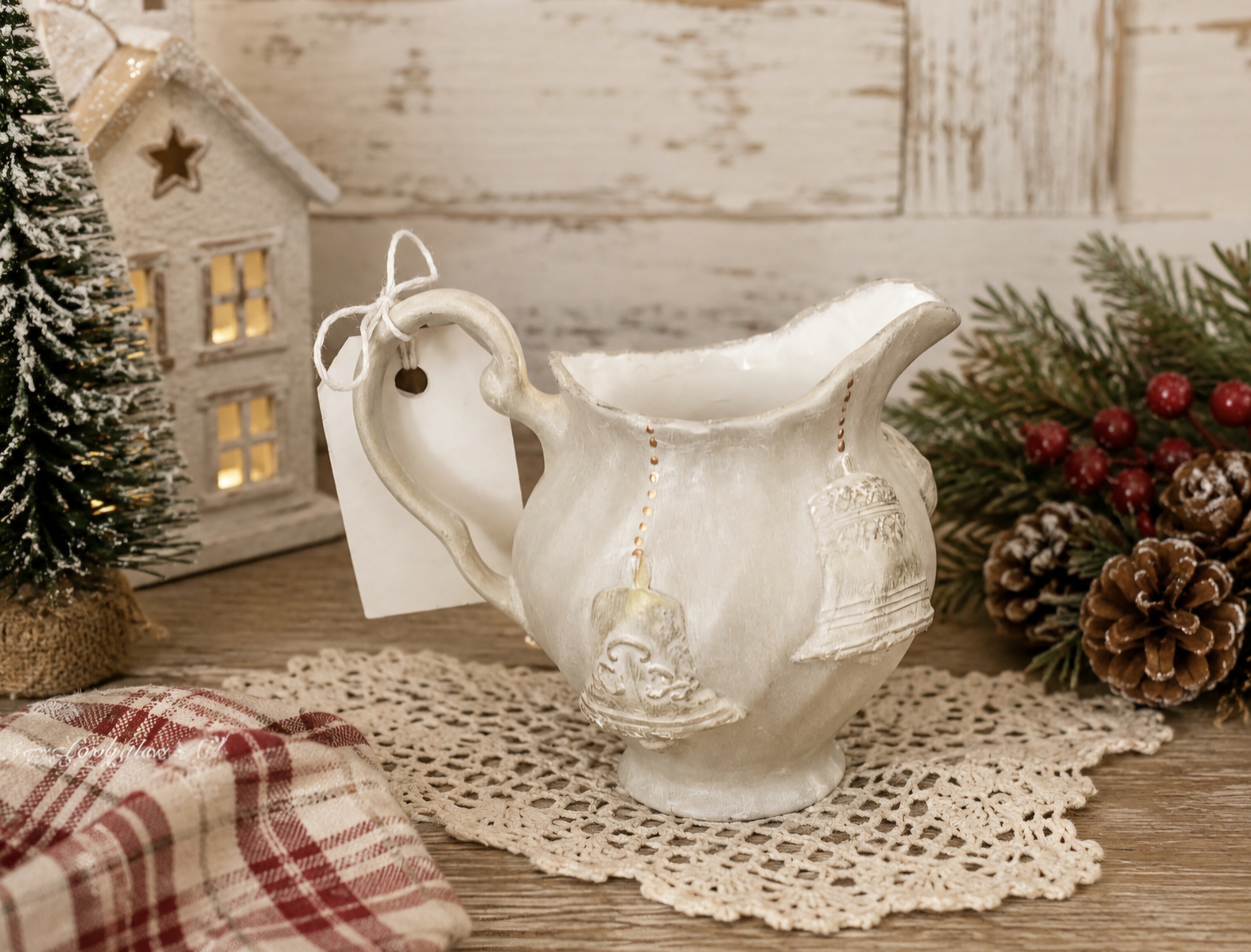A Small Christmas Inspired Creamer (photo 2 of 2)
