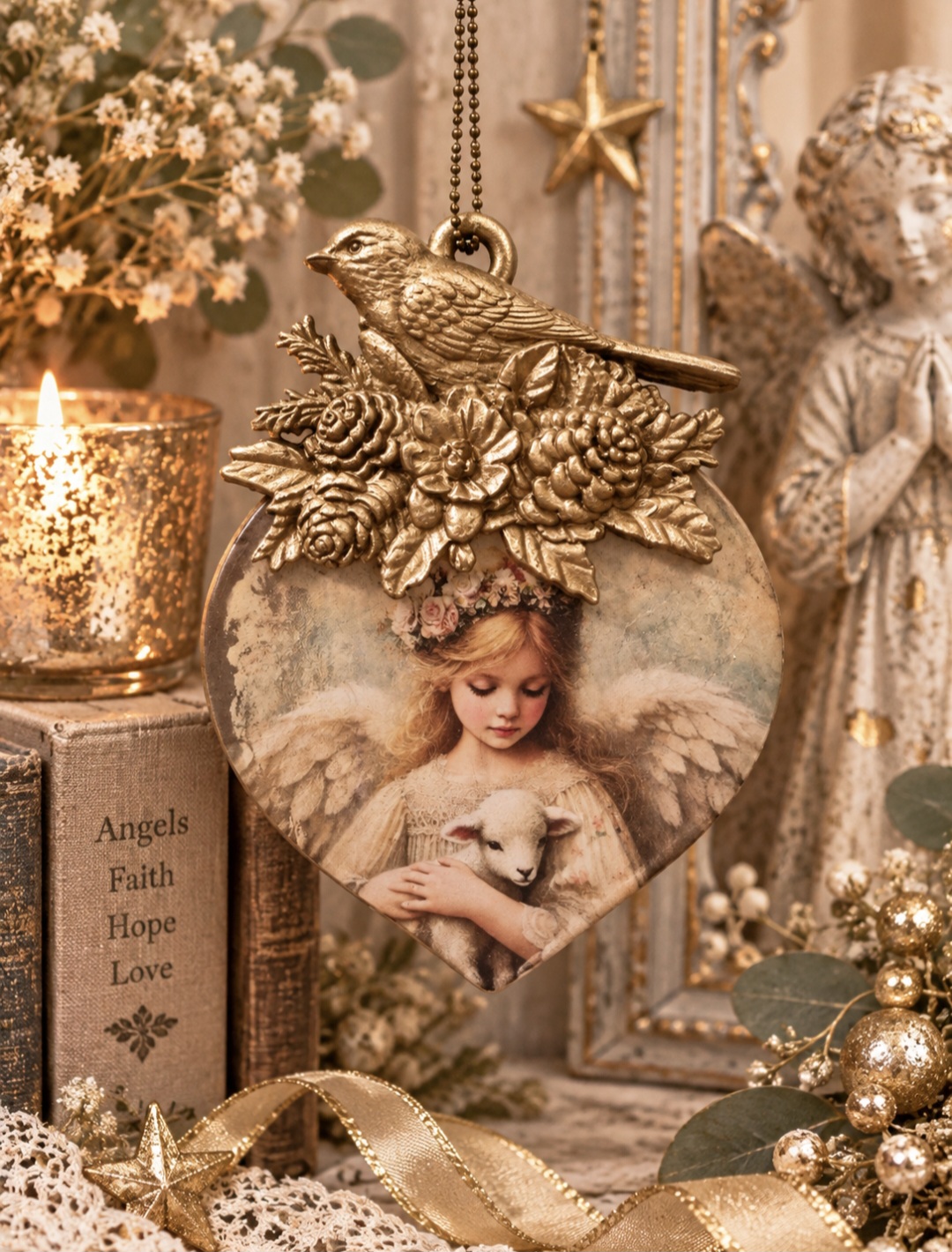 Handmade Hanging Angel Decoration