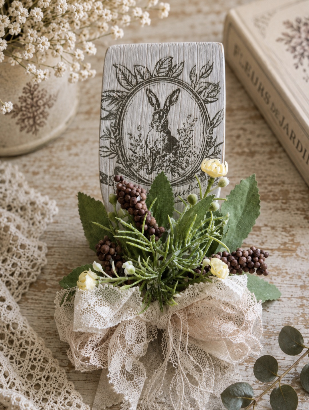 Wooden Spatula Decoration  (photo 2 of 3)