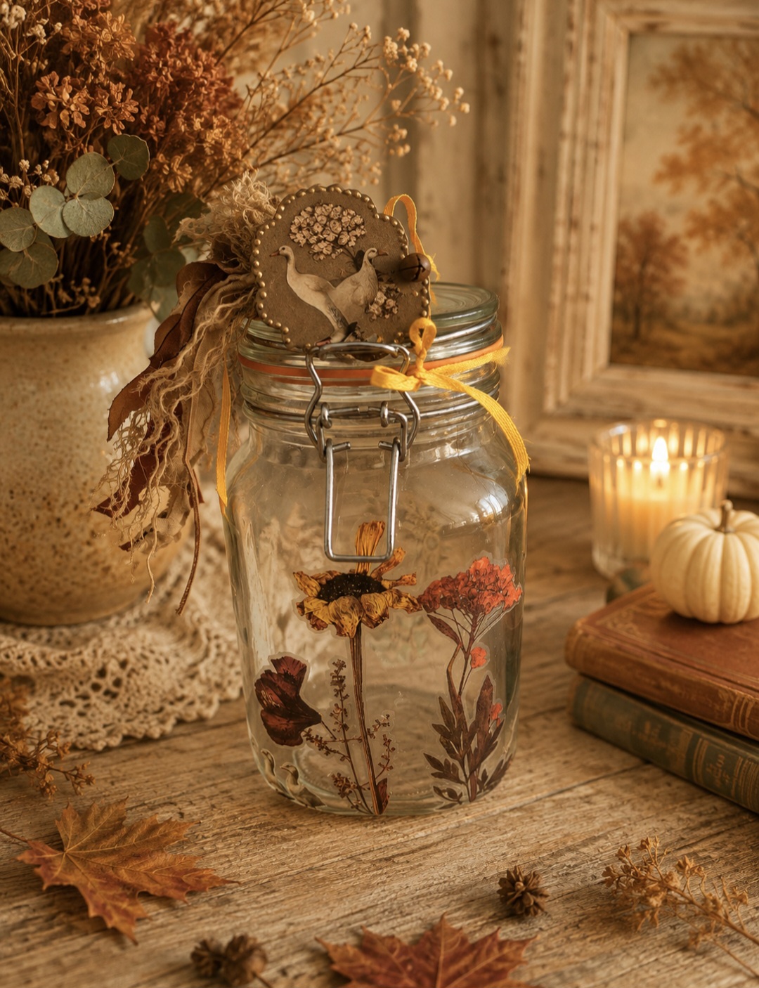 Autumnal Kilner Jar (photo 6 of 6)