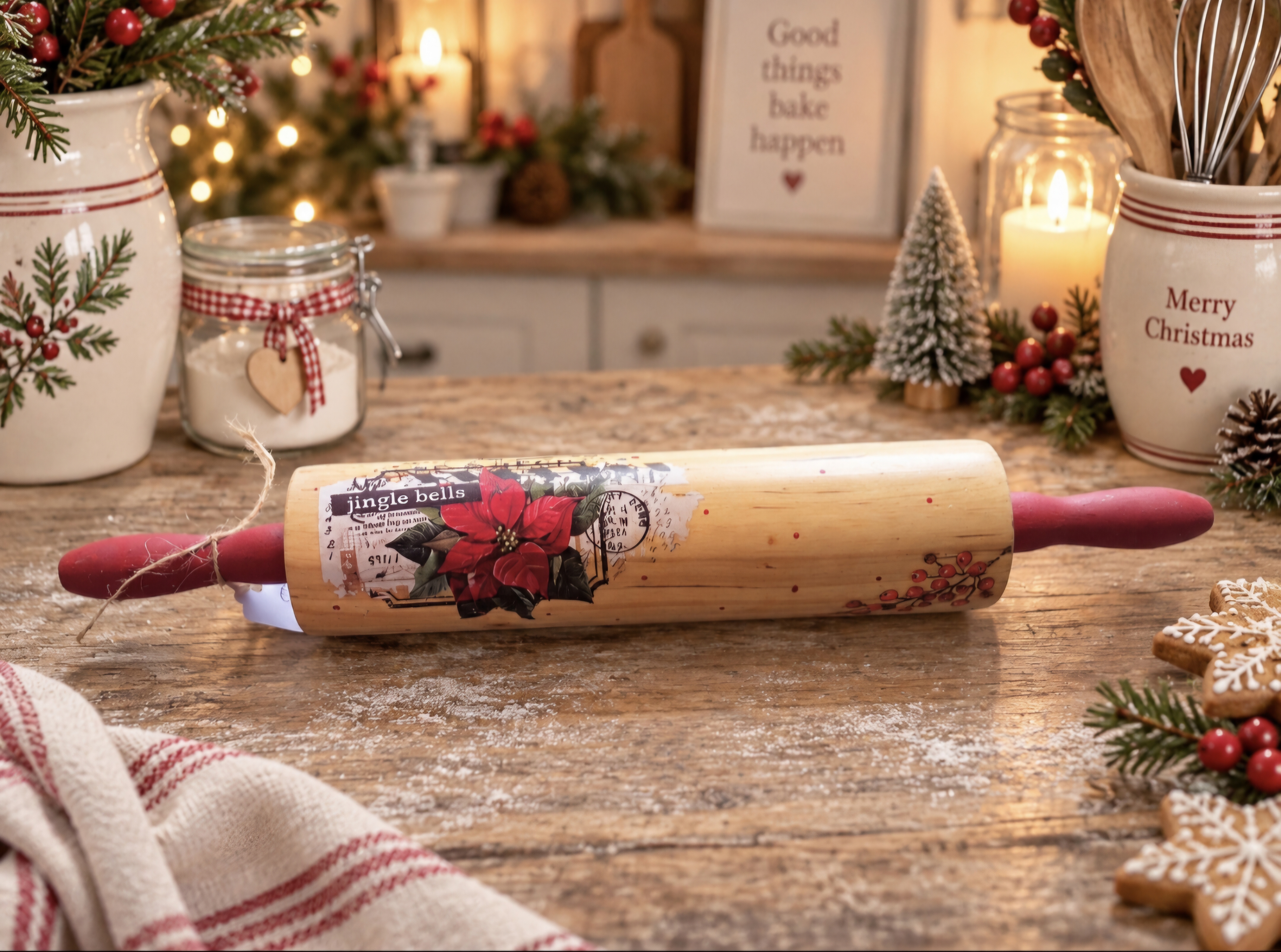 Christmas Rolling Pin (photo 1 of 4)