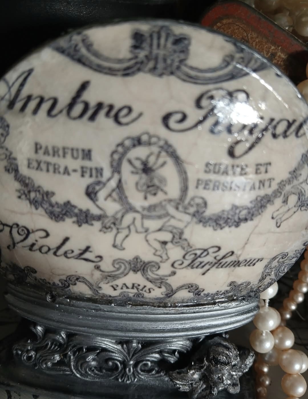 Parisian Inspired Perfume Plaque  (photo 3 of 4)