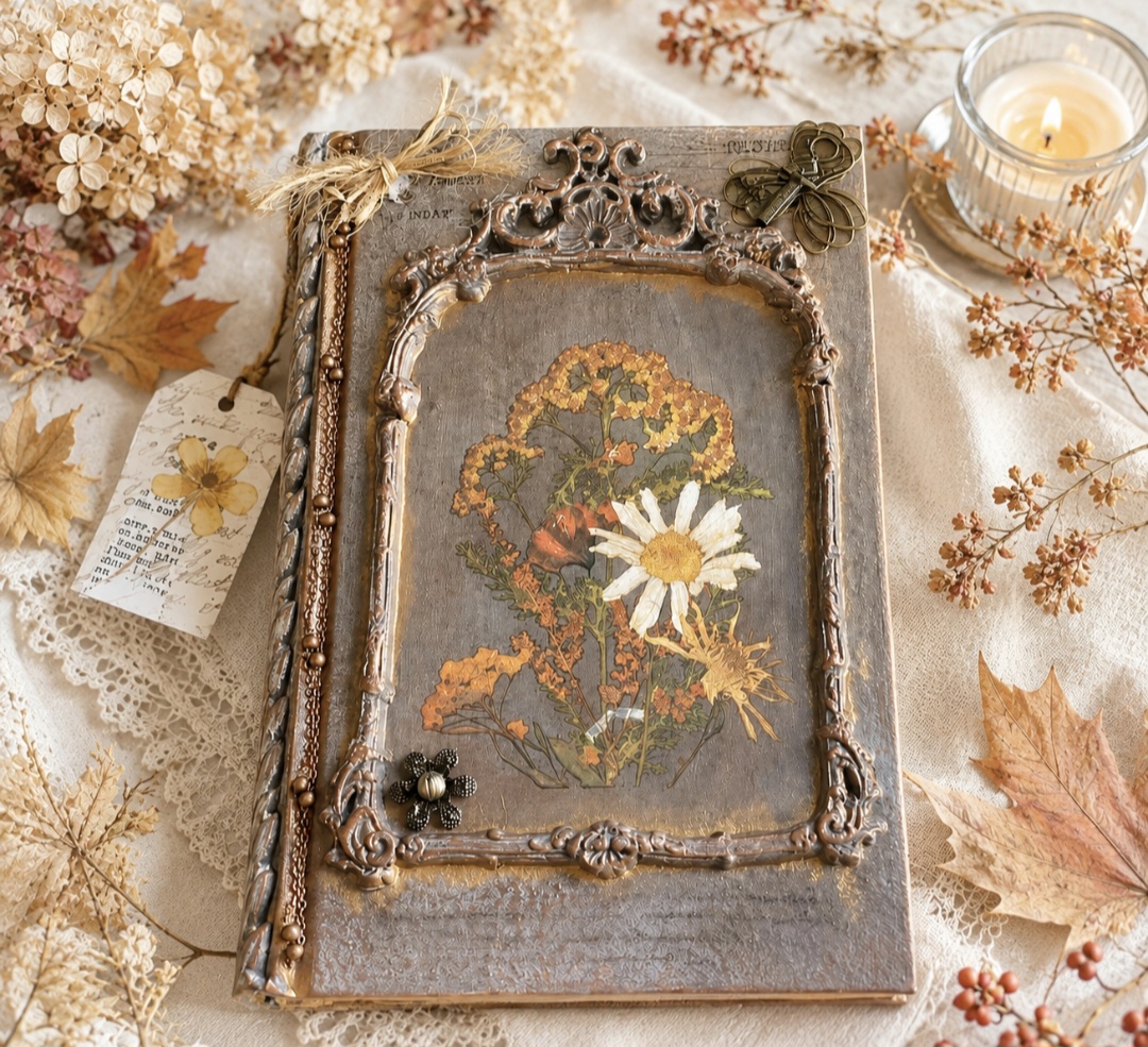 Autumnal Vibe Book Decoration  (photo 1 of 3)