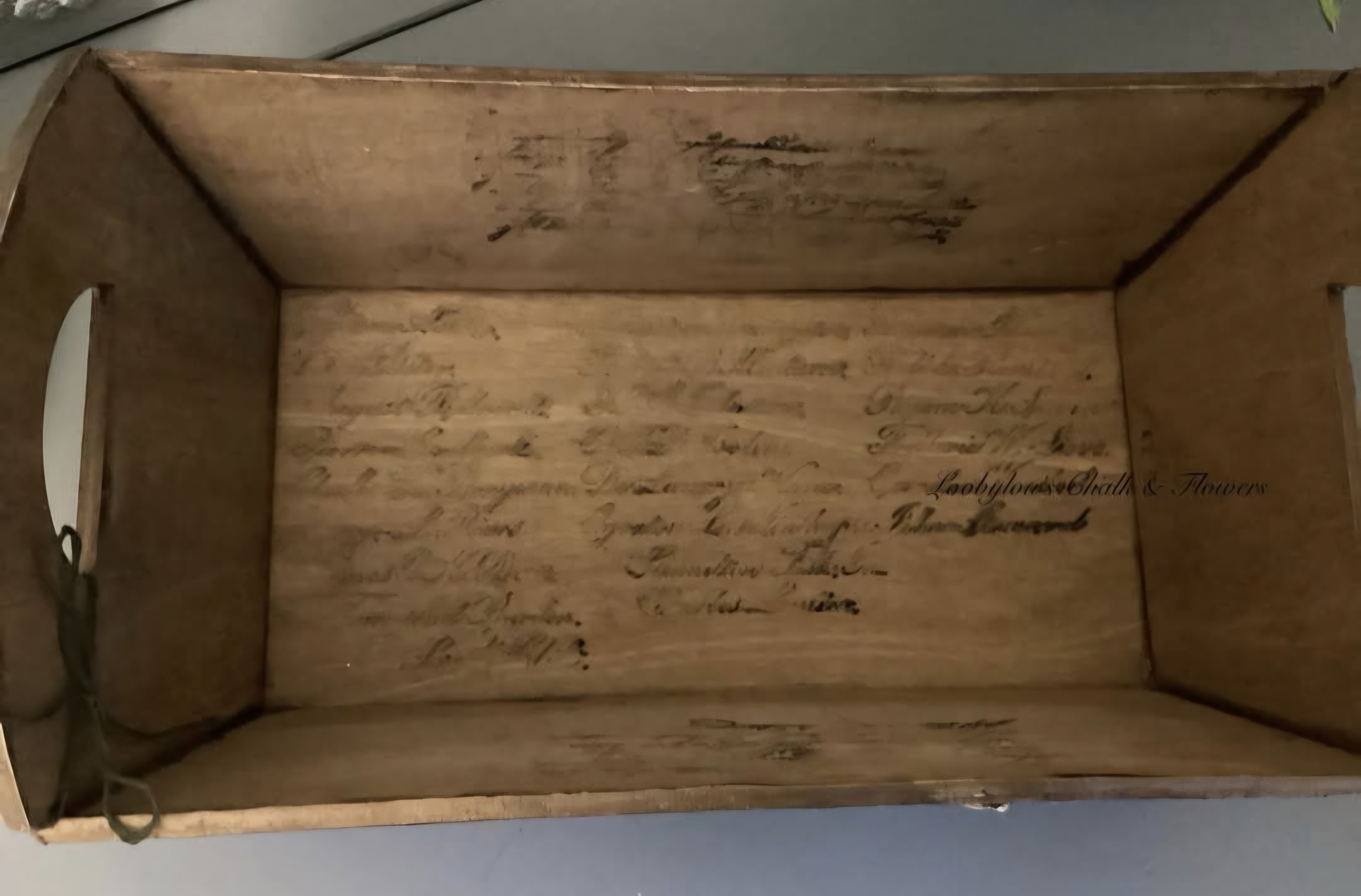 Rustic Wooden Storage Caddy  (photo 5 of 5)