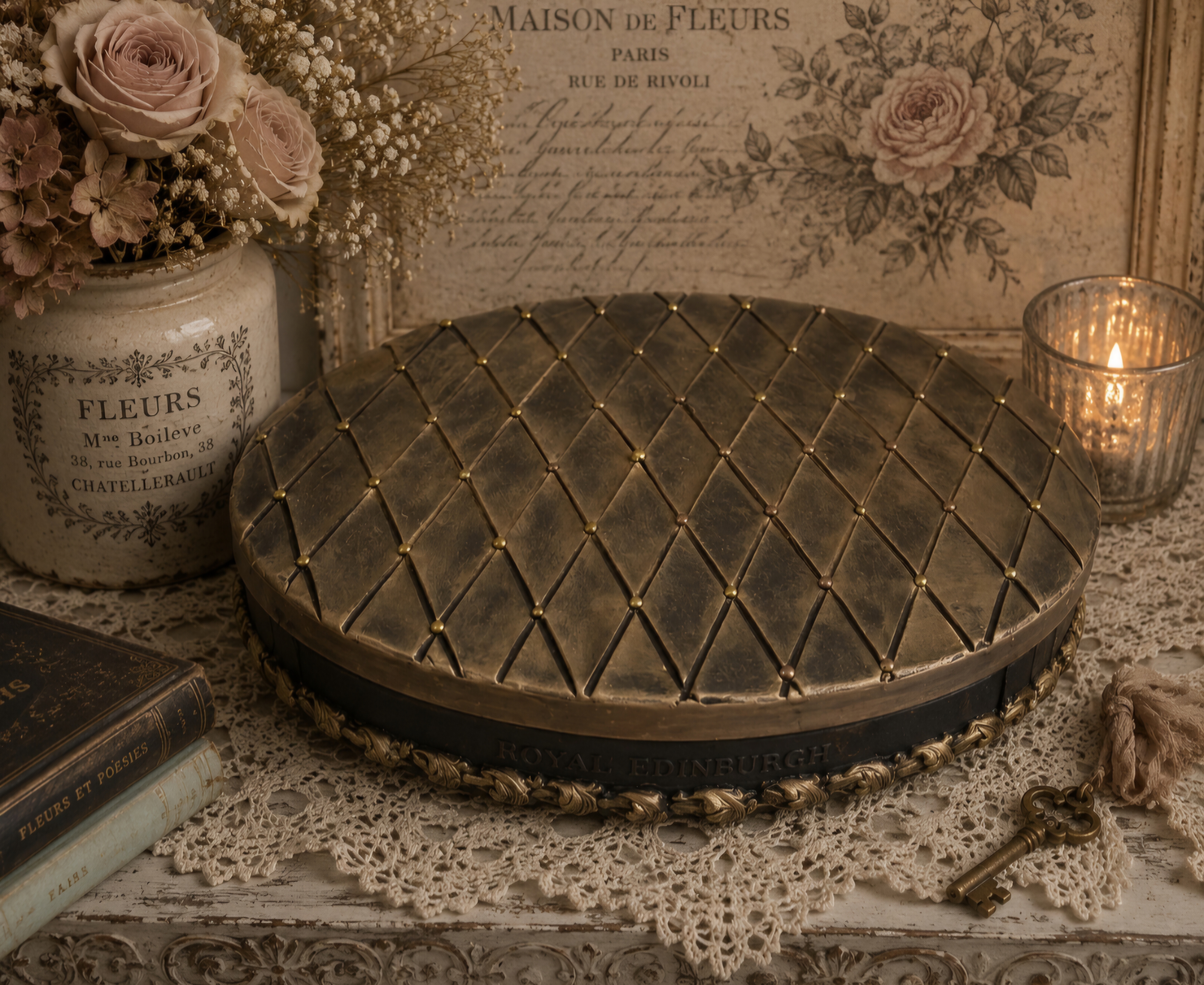 Vintage Storage Tin (photo 3 of 4)