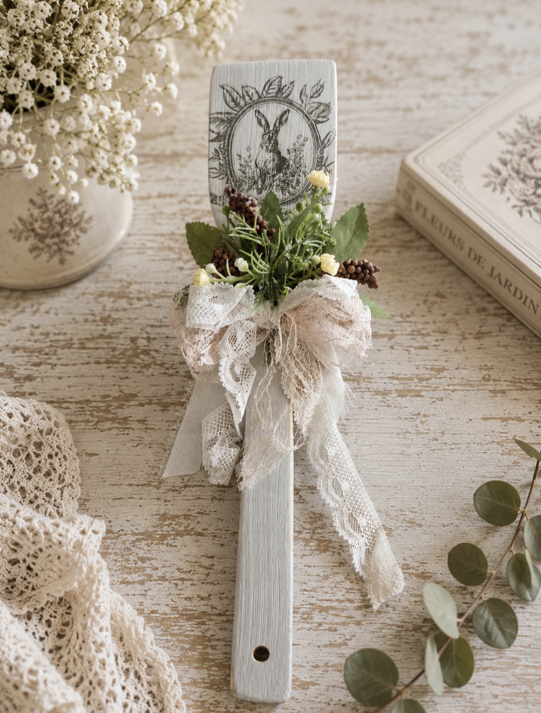 Wooden Spatula Decoration  (photo 1 of 3)